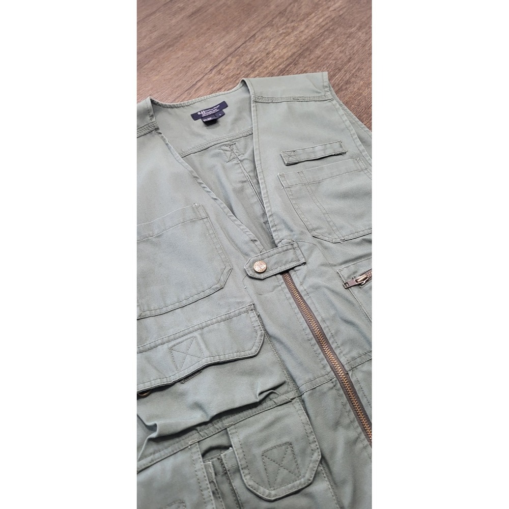 511 Vest Tactical Series 80001 Hunting Cargo Pockets Utility Conceal Mens LARGE - Picture 6 of 16